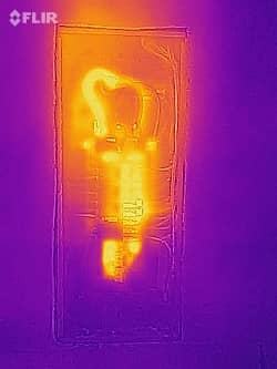 Thermal electrical troubleshooting inspection